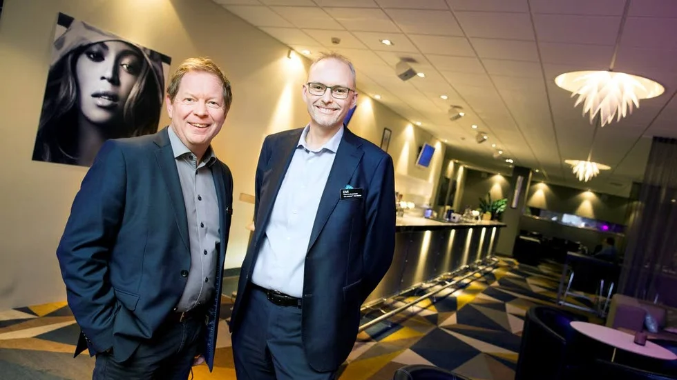 Hotelldirektörerna Niclas Jonsson och Eive Stenvall hoppas att Luleås nya lärlingsutbildning ska bli betydelsefull för framtida rekrytering.