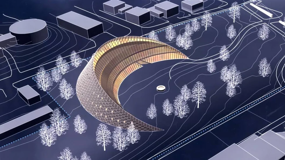 Arkitekttävlingens vinnare 2006 blev byggnaden Badjáneapmi, som betyder uppvaknande på nordsamiska. Ritad av Murman arkitekter.