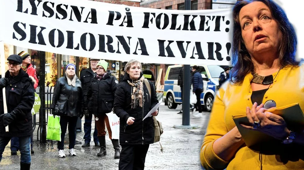 Skoldebatten i Luleå tar fart igen, efter beskedet om sparkrav på över 100 miljoner 2019-2022. "Sex-åtta skolor kan vara borta om tio år", säger Maarit Enbuske, skolchef.