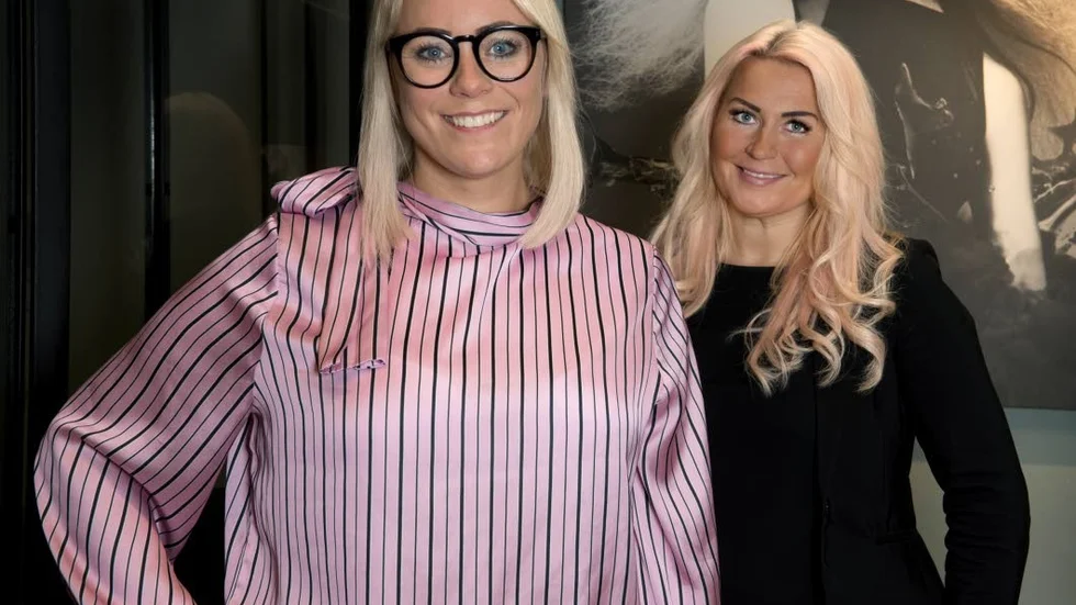 Mari Lundmark och Anki Hjerpe ska göra By déco till en salongkedja.