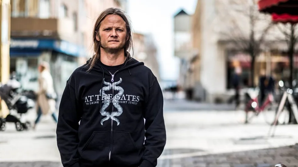 Herman Geijer föreläser om prepping och beredskap, i veckan gästade han Luleå för krisberedskapsveckan.