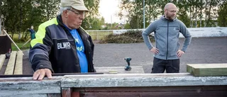 Sargad rink renoveras – tack vare ungdomarna