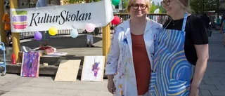 Kulturskolan satte fart och färg på centrum