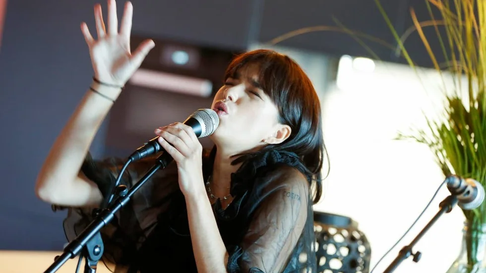 Sofia Monroy på Hamnfestivalen.