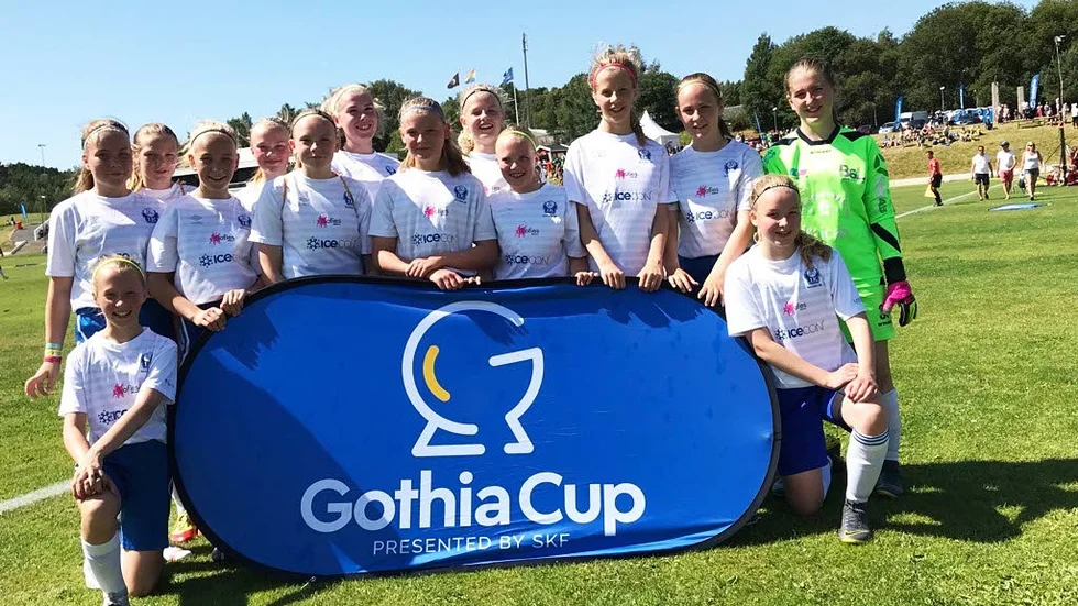 Alviks flickor 13 tog sig till åttondelsfinal i B-slutspet av Gothia Cup i Göteborg.