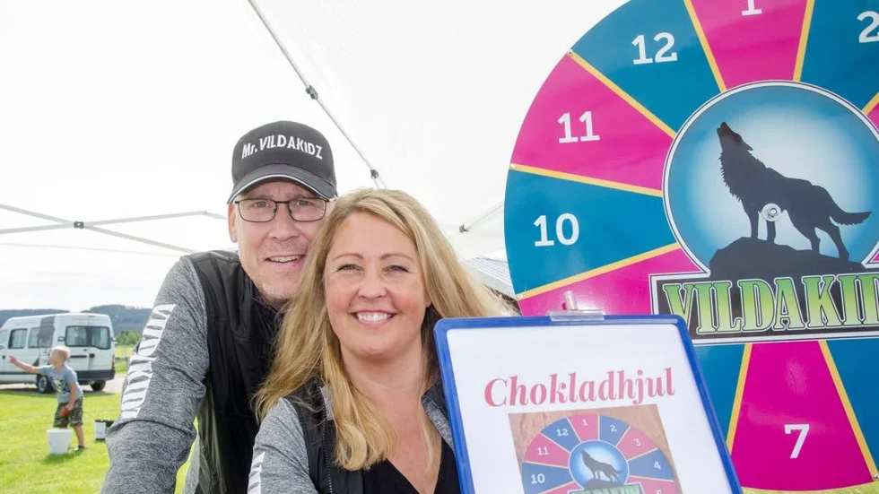Stefan och Anna Karlsson var på plats i Juoksengi med Vildakidz för tredje året i rad.