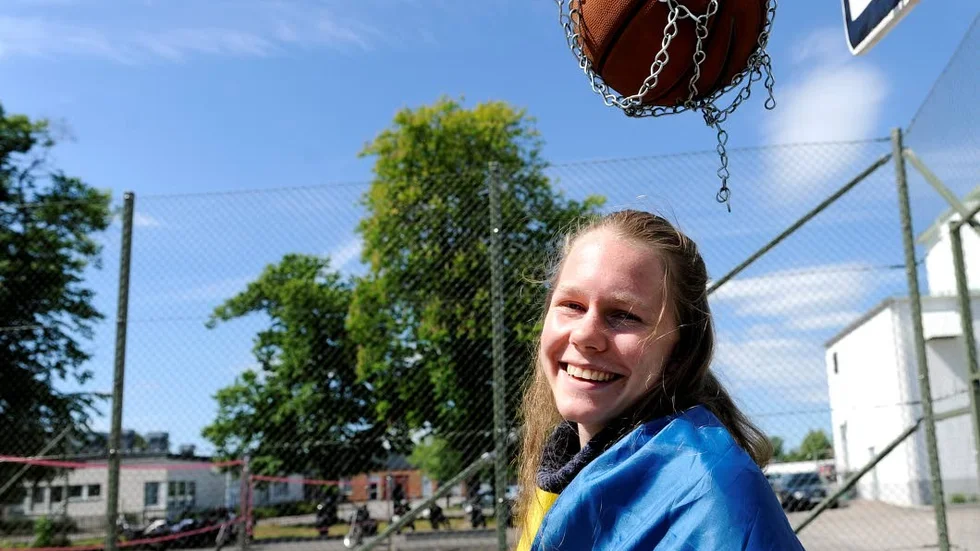 Landslaget nästa. Lisa Dahl har all anledning att vara glad sedan hon blivit uttagen till det svenska D 15-landslaget.