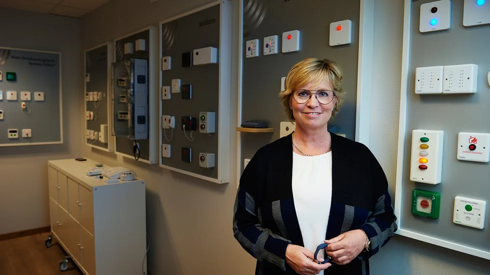 Tjeders med vd Marie Svensson fick en leverans från Ukraina stoppad. 