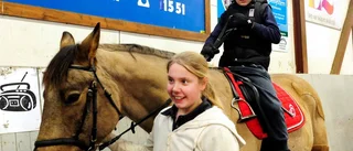 Testade ridning under sportlovet