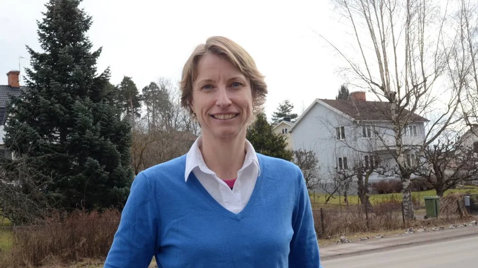 Rektorn. Sofie Alvarsson är rektor för Gamlebygymnasiet.