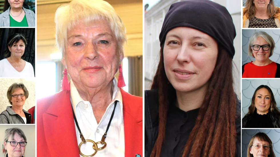 Politikerna Ingela Svensson, Margareta Eriksdotter, Eva Lindbom, Marie Stenmark, Anne-Marie Norman, Anna Bodjo, Malin Wimmerström, Maud Ärlebrant, Jenny Svensson och Mariann Gustafsson uttalar sig om viktigaste jämställdhetsfrågan.