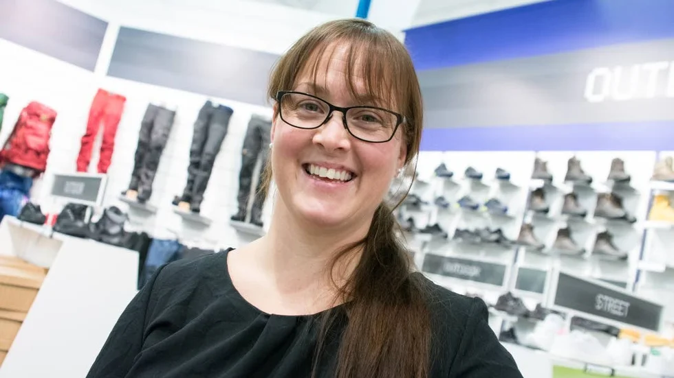 Intersport. Maria Fjellström tycker att Black Friday är ett bra koncept, både för handlare och konsumenter.