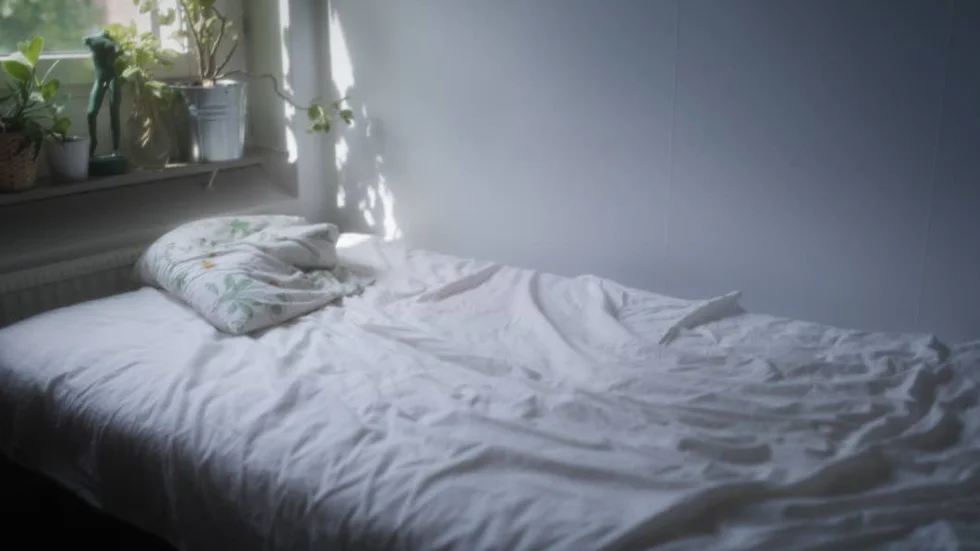 En 22-årig man döms till fängelse efter att ha våldtagit en sovande kvinna.