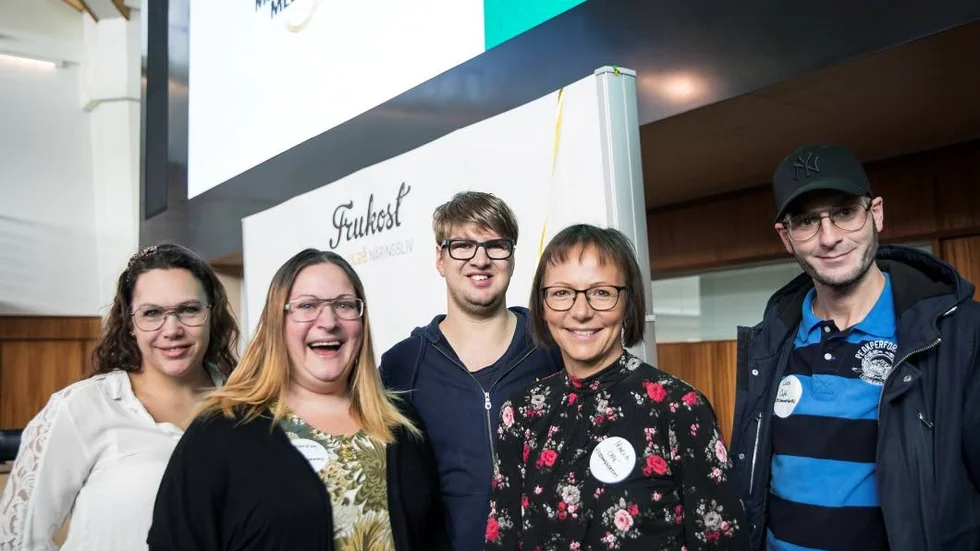 Linda Engman, Johanna Zetterström, Maria Nordin, Calle och Claes Centerbäck