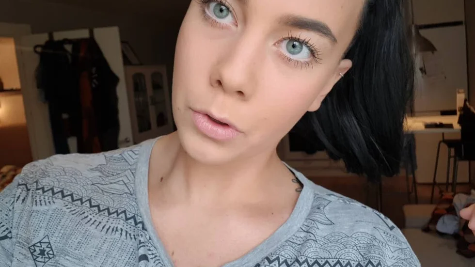 Klara Andersson heter vinnaren i NSD och Kurirens fiskebildstävling. Det var hennes mamma som peppade henne att skicka in bilden.