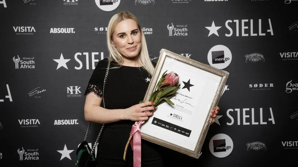 Prisades. Sara Simu vid Utblick har fått fint pris i helgen.