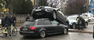 En skadad i ovanlig olycka