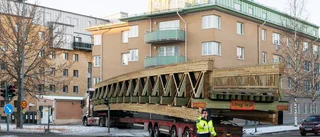 Ny gångbro i Södra hamn