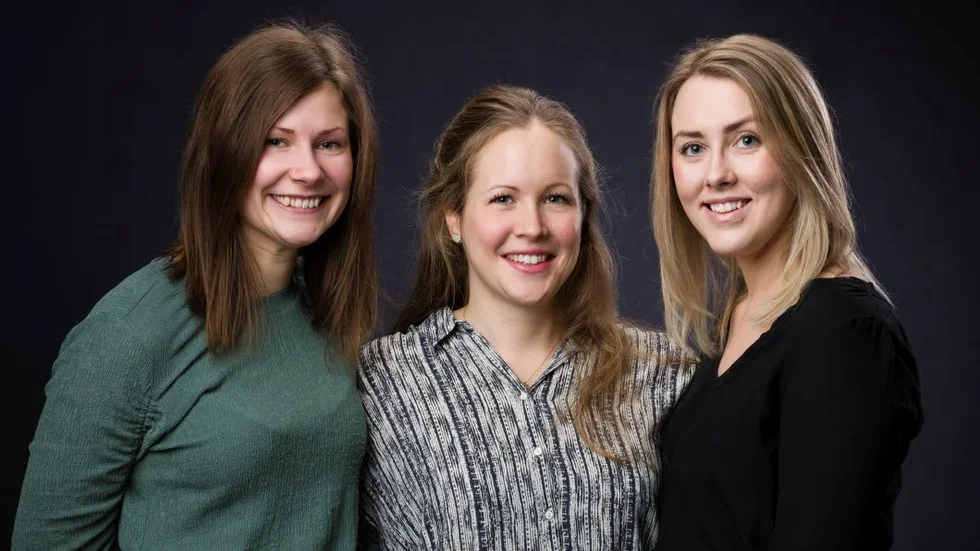 Vinnare. Linda Olofsson, Lina Hällström och Jessica Bergman är Årets bodensare 2017.
