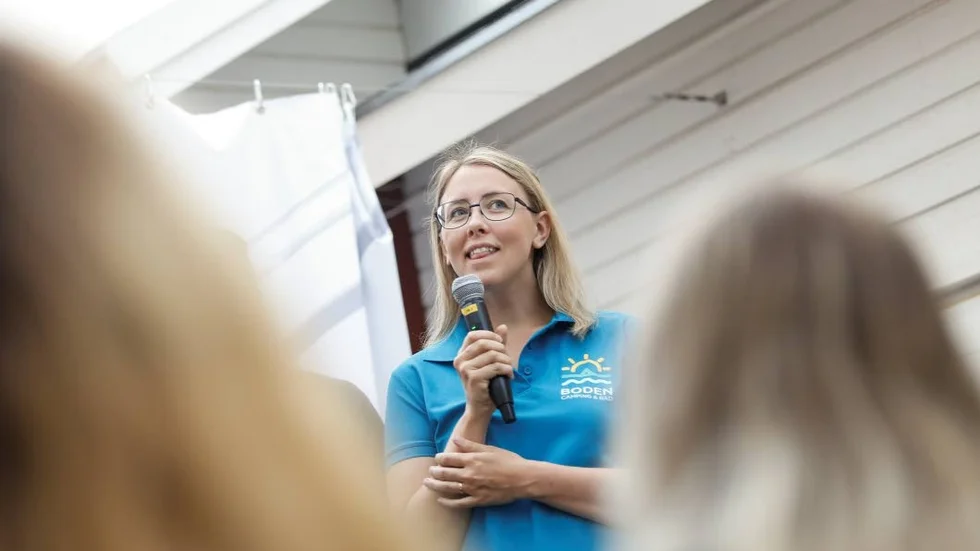 Jessica Bergman, Bodens camping.