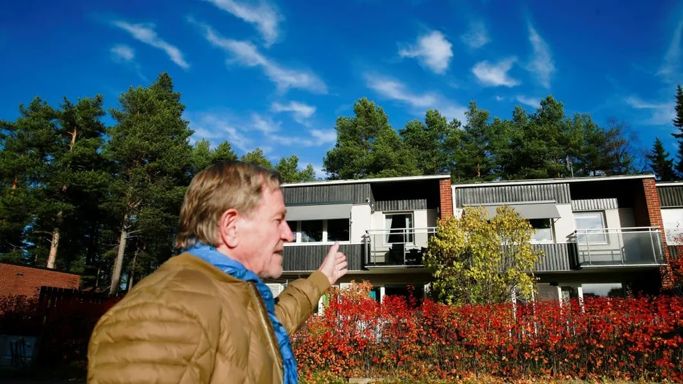 "Det var en lycklig slump att jag upptäckte att huset var till salu. Så är livet. Ibland ser livet som om det vore planerat och lika ofta sker det helt på chans."