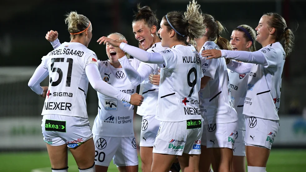 Rosengård möter Eskilstuna i cupsemifinal på söndag. Arkivbild.
