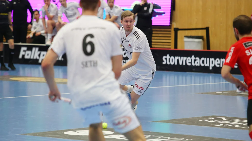 Simon Palmén nätade.