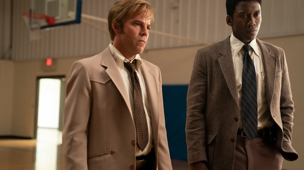 Stephen Dorff och Mahershala Ali spelade huvudrollerna i den senaste säsongen av "True detective" som sändes på 2019. Pressbild.