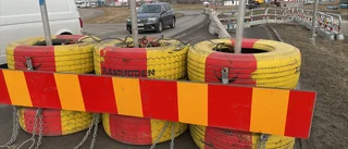 Trafiken genom Tornby påverkas när korsning stängs av