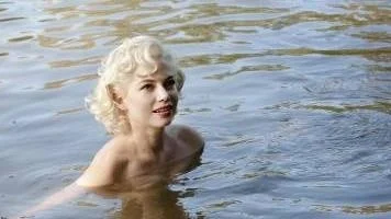 Michelle Williams som Marilyn Monroe.