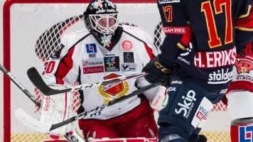 Målvakten Joel Lassinantti var bäste Almtuna-spelare i premiären.