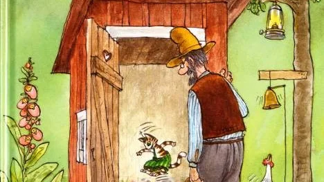 Ur boken "Findus flyttar ut" av Sven Nordqvist