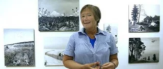 Tre stipendiater ställer ut