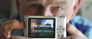Han var den förste att fotografera branden