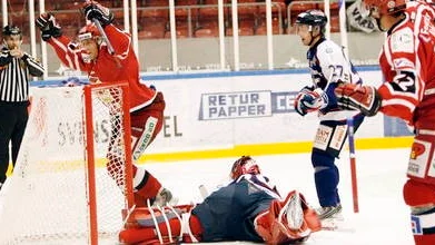 Jonathan Persson sänkte Oskarshamn på bortaplan.