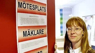 Kristina Sennblad är utbildningsledare vid Lärcentrum i Tierp, som hon beskriver som en mötesplats för distanspluggare.