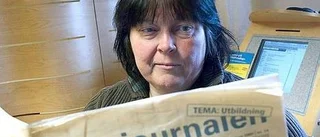 Hon hoppas hitta ett nytt jobb