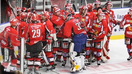 Vilt jubel efter Andreas Paulssons avgörande mål mot Mora.