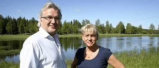 De anlade en egen sjö