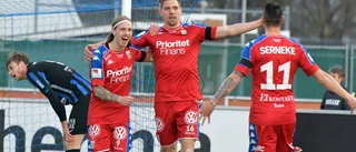 Gick bort sig inför storpubliken