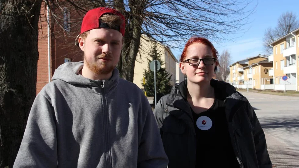 Jens Karlsson och Jessica Norbäck känner sig inte oroade.