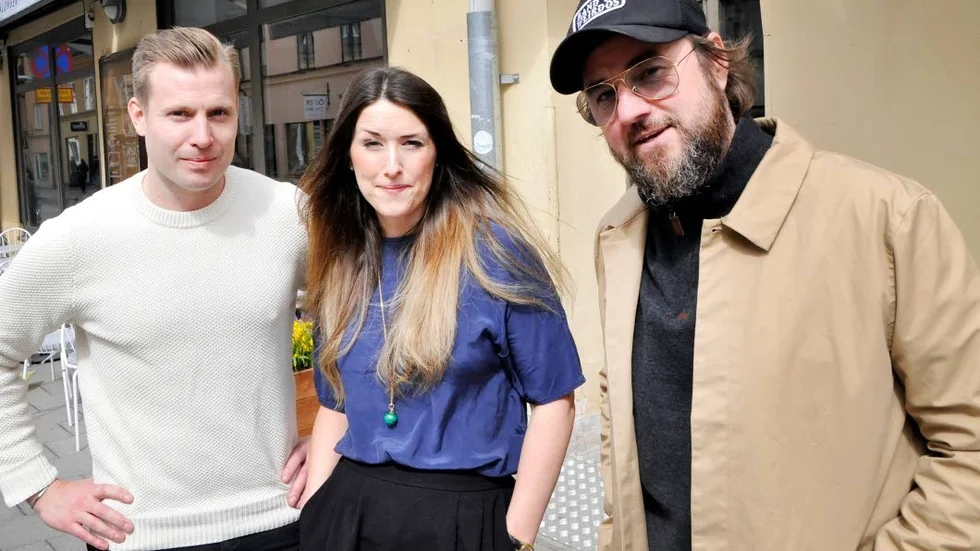 Henrik Fischer, Johanna Norrestam och Jonas Curling.