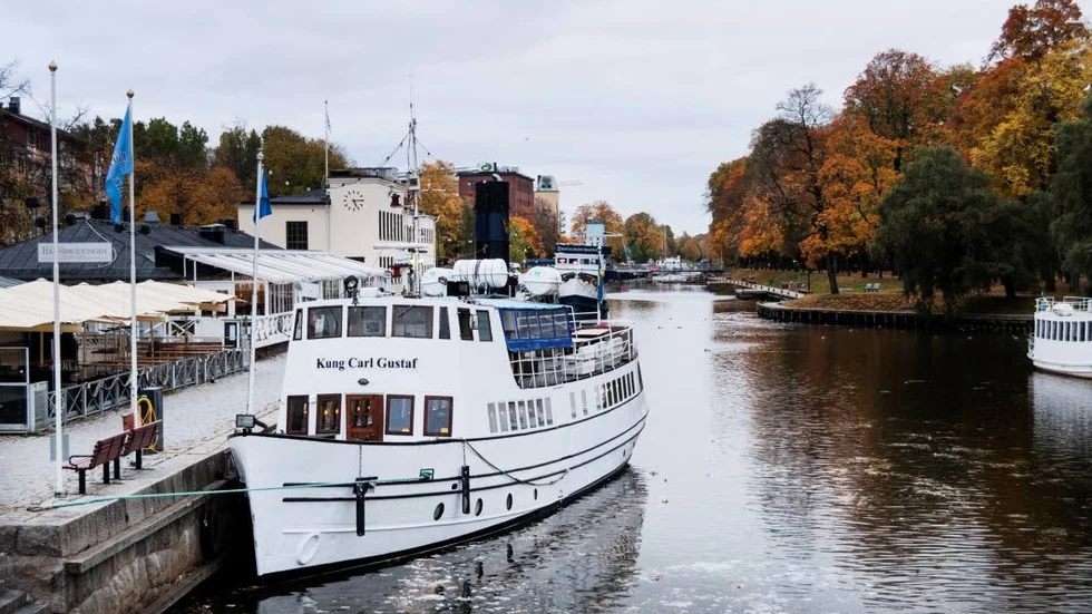 Arkivbild. Här har fartyget precis återvänt till sin hemmahamn efter att ha varit på reperation i Stockholm i oktober 2016.