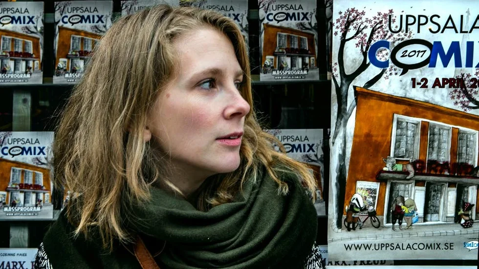 Uppsalabon Ida Ahlgren är illustratören som gjort årets seriefestivalaffisch.