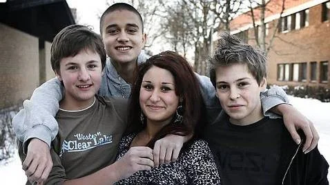 Antonio Lizano, Maximilian Oldberg, Johainna Abiatme och Oskar Pavek trivs alla i sina stadsdelar