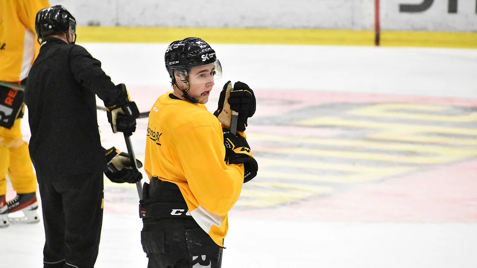 Linus Karlsson var en av tre som var tillbaka i AIK. 