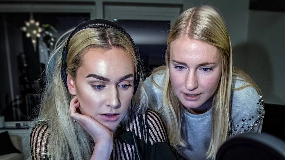 Moa Halldin och Jenny Carlbaum