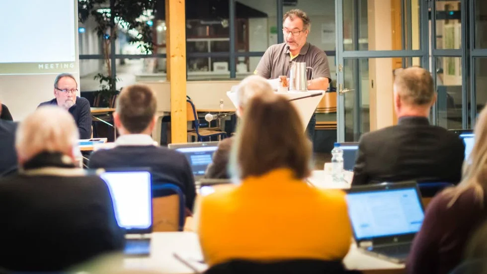 Tomas Bendiksen (S) deltog i debatten när frågan om Gammelhus nya detaljplan skulle avgöras.