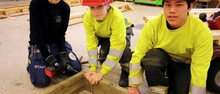 Byggelever går ljus framtid till mötes