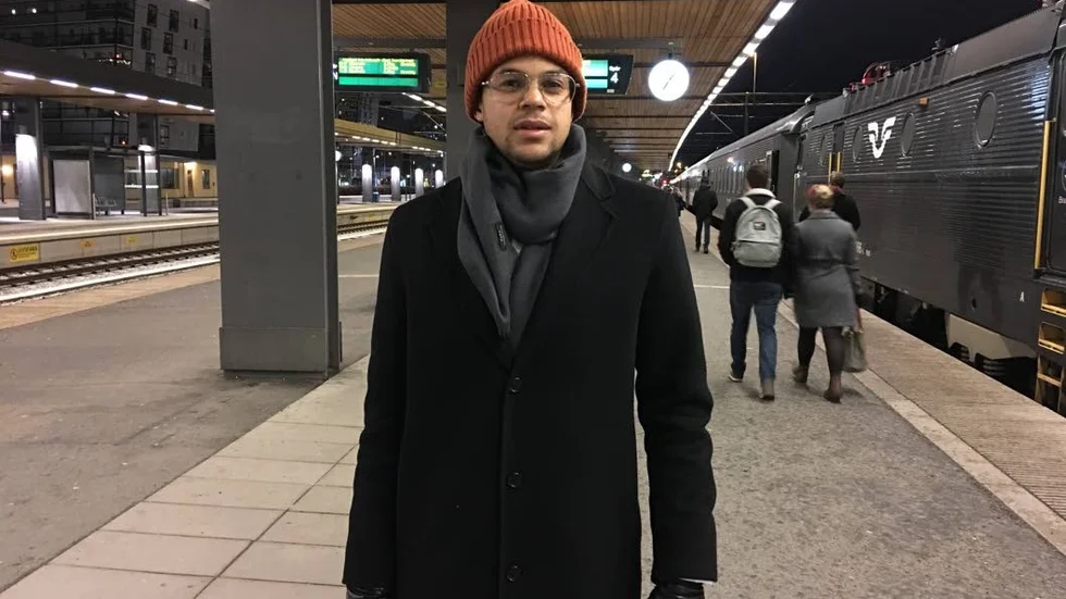 Rasmus Dahlberg har nytta av basketen även utanför planen: "Jag har tagit med mig mycket från idrotten. Disciplin, respekt mot kollegor, att alla har sin roll"